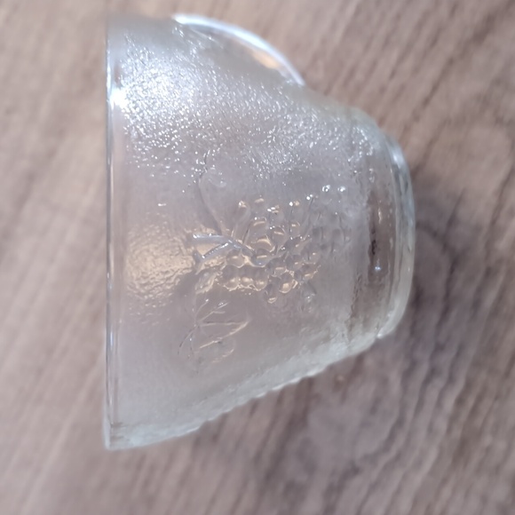 Set of 7 Vintage KIG Indonesia Frosted cups - Picture 3 of 3